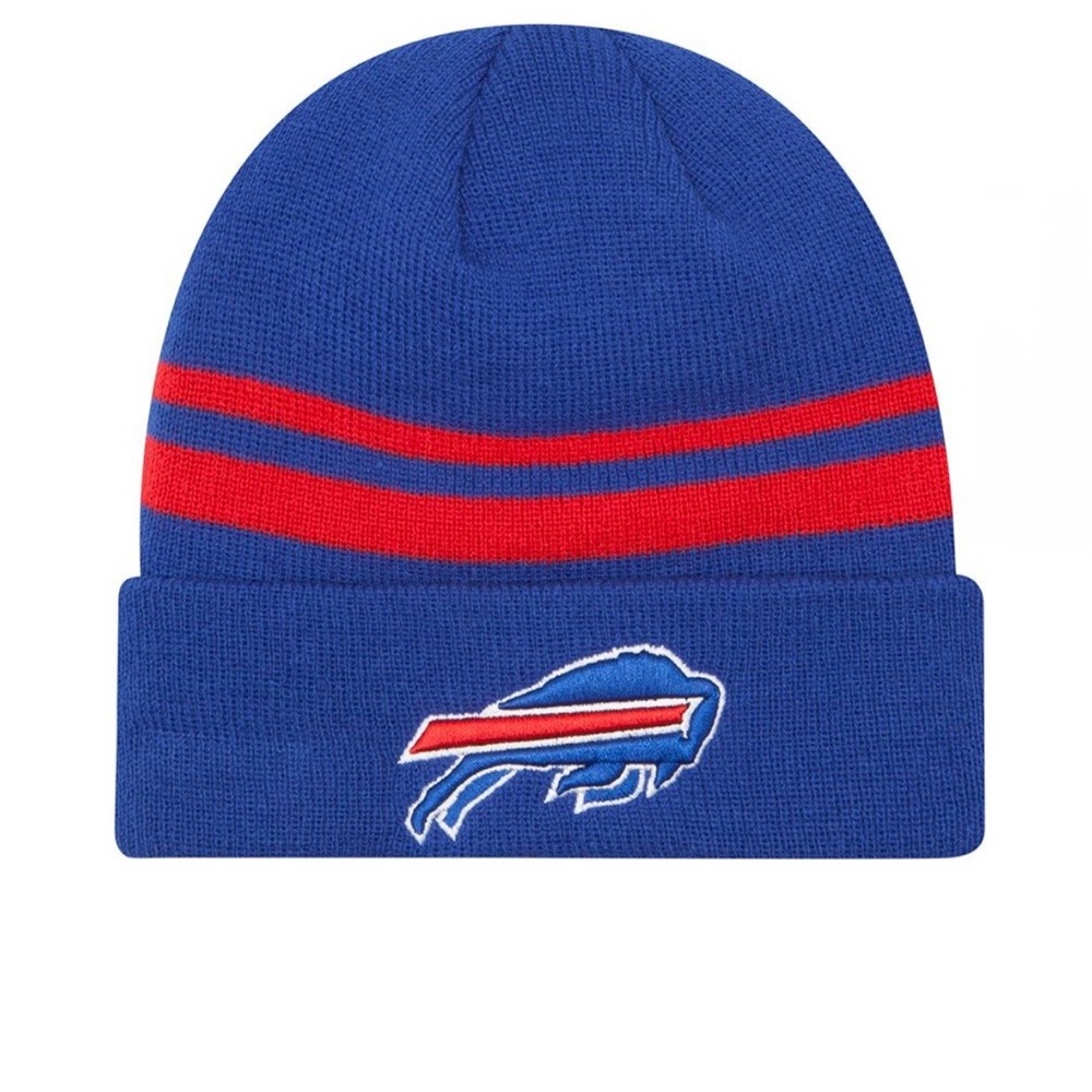 New Era Buffalo Bills Striped Beanie